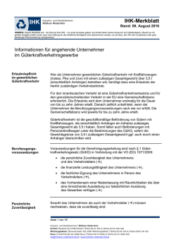 IHK-Merkblatt - IHK Mittlerer Niederrhein