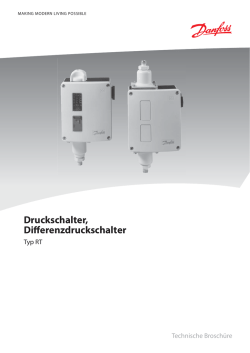 Druckschalter, Differenzdruckschalter