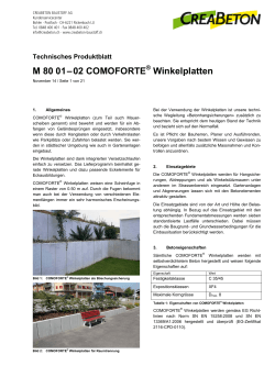 m8001_comoforte - Creabeton Baustoff AG