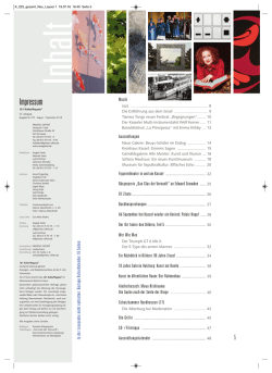 Impressum - KulturMagazin