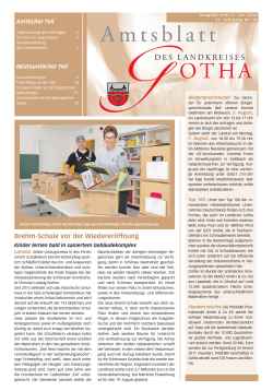 Amtsblatt - Landratsamt Gotha