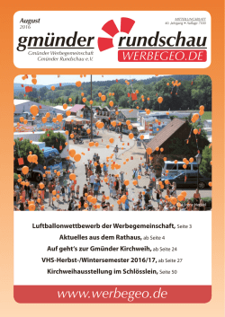Rundschau 08_16_web - Gmünder Werbegemeinschaft