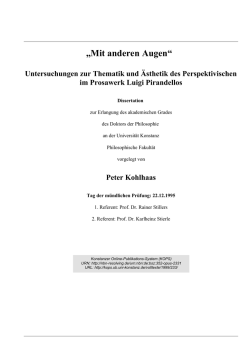 Mit anderen Augen - KOPS