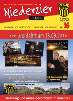 hier - Gemeinde Niederzier