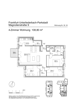4-Zimmer Wohnung, 108,80 m²