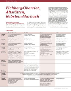 Eichberg-Oberriet, Altst&auml;tten, Rebstein-Marbach