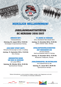 HERZLICH WILLKOMMEN!