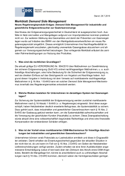 Merkblatt Demand Side Management - IHK Kassel