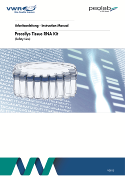 Precellys Tissue RNA Kit