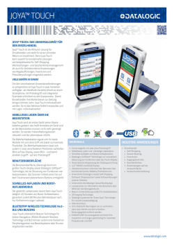 joya&trade; touch
