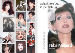 Folder Nika Milliard
