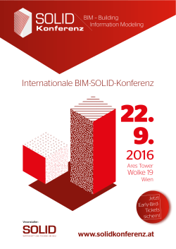 Internationale BIM-SOLID-Konferenz