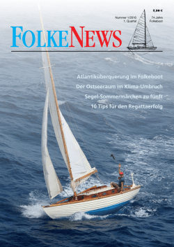 Atlantiküberquerung im Folkeboot Der Ostseeraum im Klima