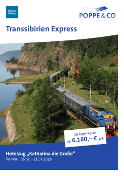 Transsib_Reiseprogramm