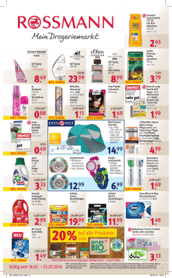 sparen - Rossmann