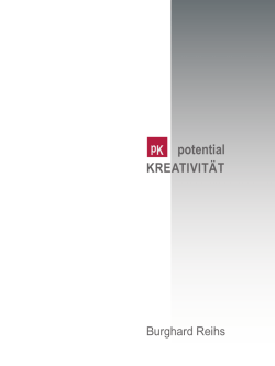 KREATIVITÄT - Burghard Reihs