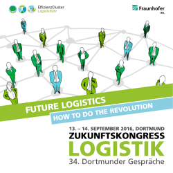 future logistics - Zukunftskongress Logistik