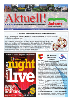 KW 29 - Stadt Achern