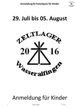 Informationen und Anmeldung downloaden