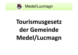 Kur- und Verkehrsverein Medel/Lucmagn