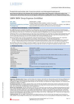 LBBW BMW Deep-Express-Zertifikat (DE000LB1B8Y0)