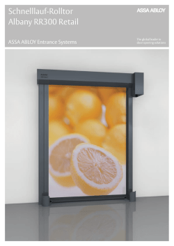 Albany RR300 Retail Produktdatenblatt(, 656 kB)