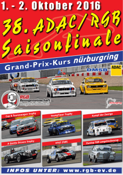 Info Flyer... - RGB Saisonfinale