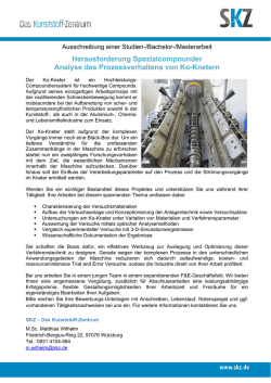 Herausforderung Spezialcompounder Analyse des