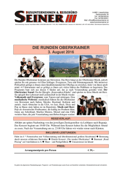 die runden oberkrainer