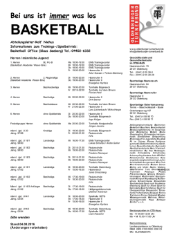 basketball - Oldenburger Turnerbund