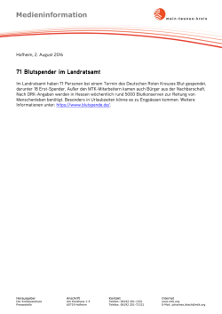 Medieninformation