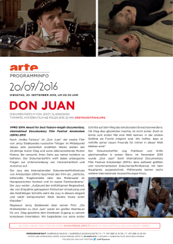 Pressemappe - Arte Presse