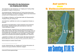 9. Volksschwimmen zwischen Tengling/Törring und Taching am See