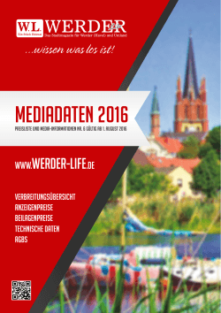 Mediadaten - Werder Life