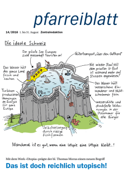 (1.–31. August 2016). - Kantonales Pfarreiblatt Luzern