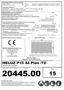 HELUZ P15 44 Plan /72/