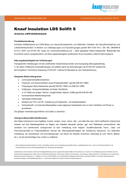 LDS Solifit SPDF - Knauf Insulation