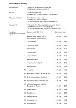 Ausschreibung Langtext 22.07.16 - Verbandsgemeinde Wittlich-Land