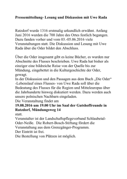 Gru&szlig;wort Frau Dr - Ratzdorf