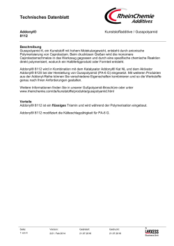 Addonyl® 8112 - Rhein Chemie