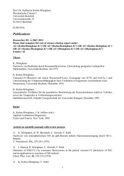 Publications - Universität Bielefeld