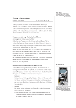 Presse - Information