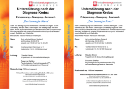 Infos - Krebsberatungszentrum Hannover