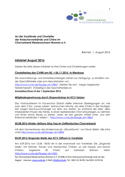 Infobrief August 2016 - Kreis