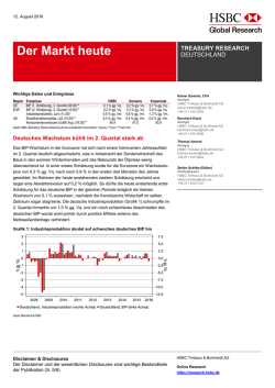 Disclaimer - Treasury Research HSBC Deutschland