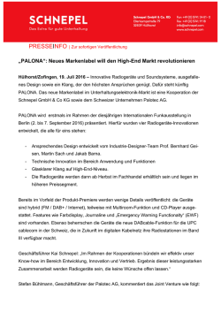 „PALONA“: Neues Markenlabel will den High