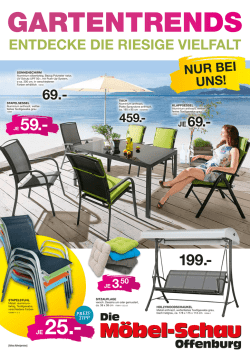 JE 59. - M&ouml;bel-Schau Norsingen