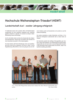 Hochschule Weihenstephan
