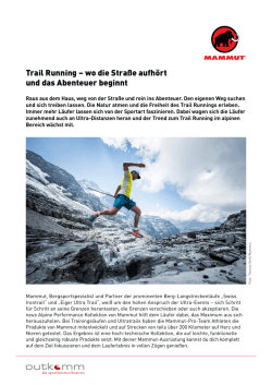 Trail Running – wo die Straße aufhört und das Abenteuer beginnt