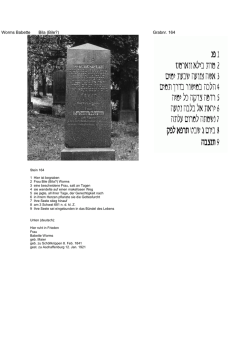 Grabnr. 164 - Internetportal Historisches Unterfranken